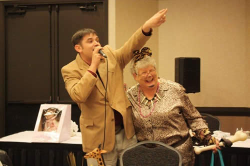 Charly Cummings and Carol Stricker enjoying the Auxiliary Scholarship Auction - Wild Things! Charly Cummings and Carol Stricker enjoying the Auxiliary Scholarship Auction - Wild Things!
