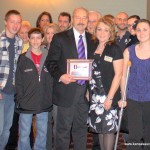 Rick Brock – Award of Distinction and his family