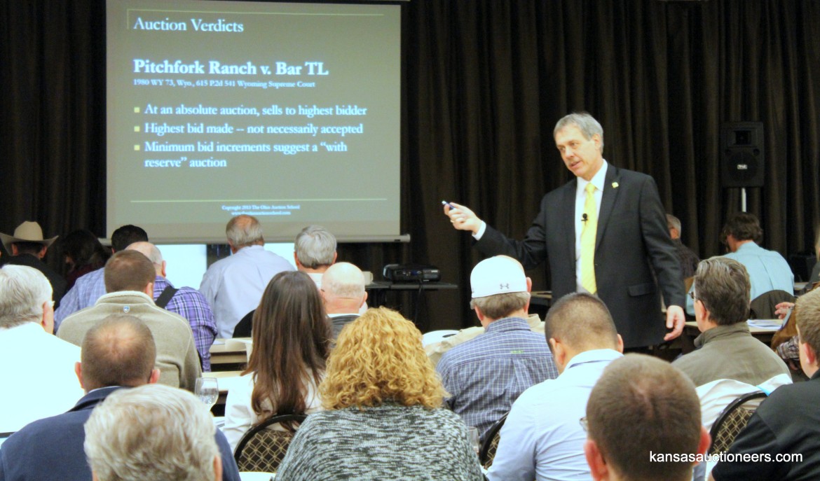 Mike Brandley's auction verdicts class